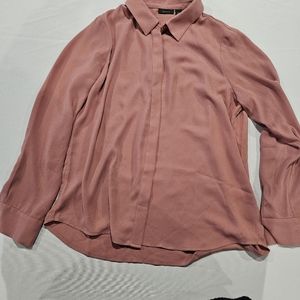 Elegant Pink Women's Blouse